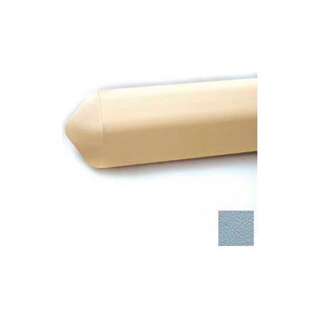 Pawling Wall Guard, Triangular W/Aluminum Retainer, 4-1/8"H x 12'L, Blue Fog WG-30-12-369
